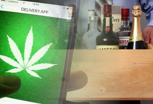 cannabis delivery alcohol delivery