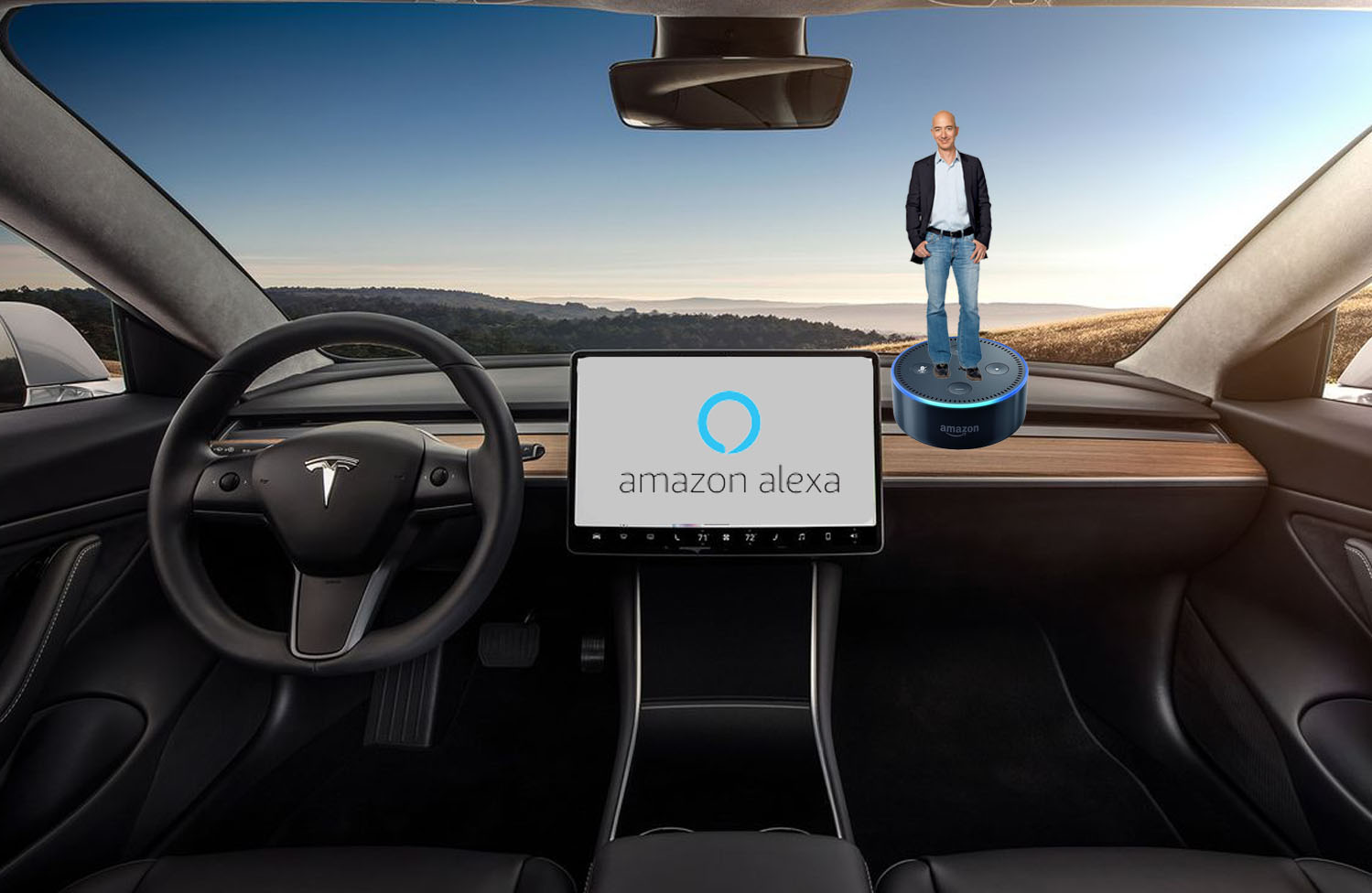 Alexa Auto Partners With TeleNav; Will Include Mini-Bezos ...