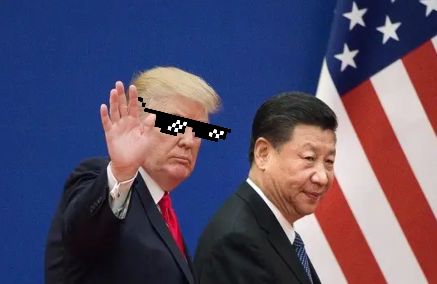 trump like a boss china