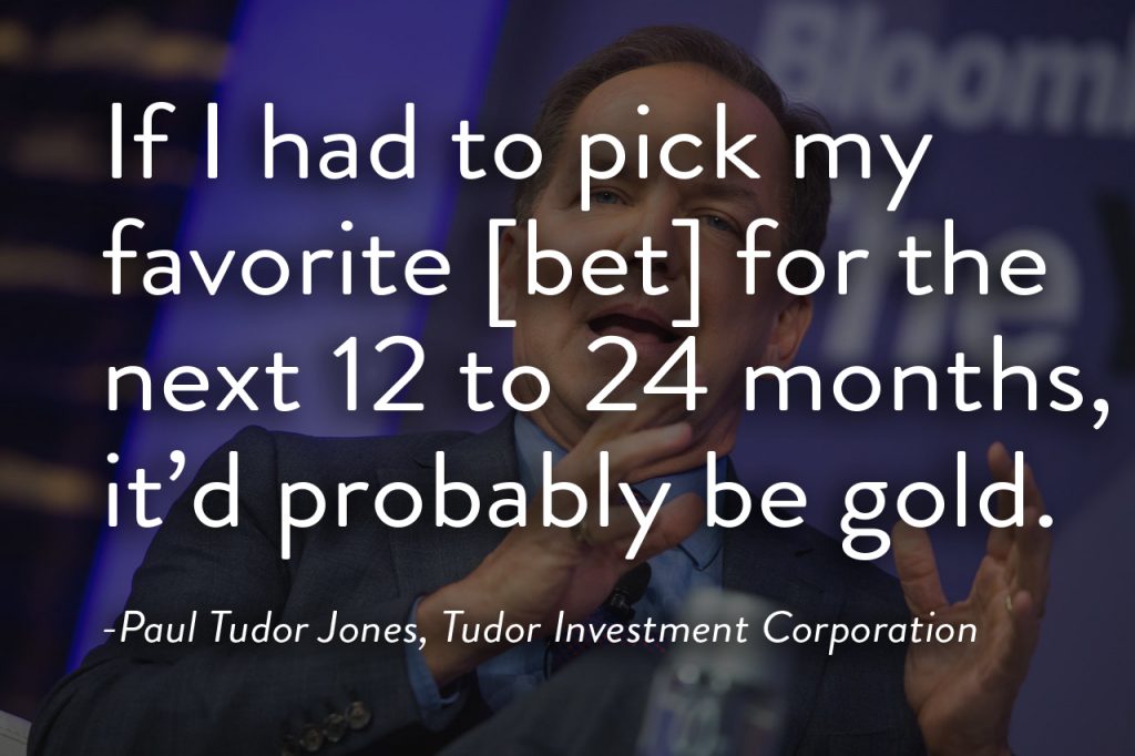 Paul Tudor Jones Investment Gold