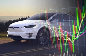 tesla stock price